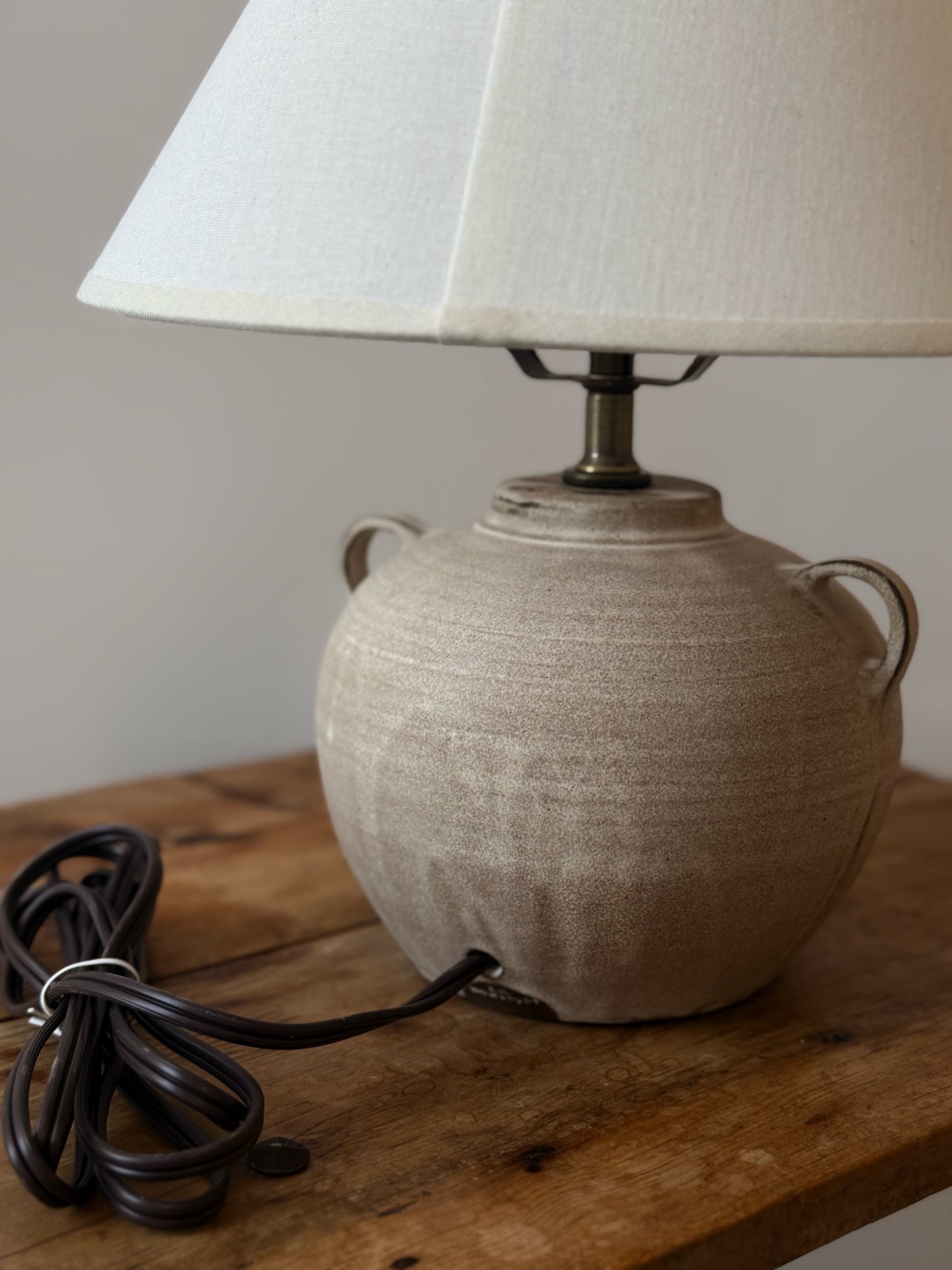 Stoneware Table Lamp