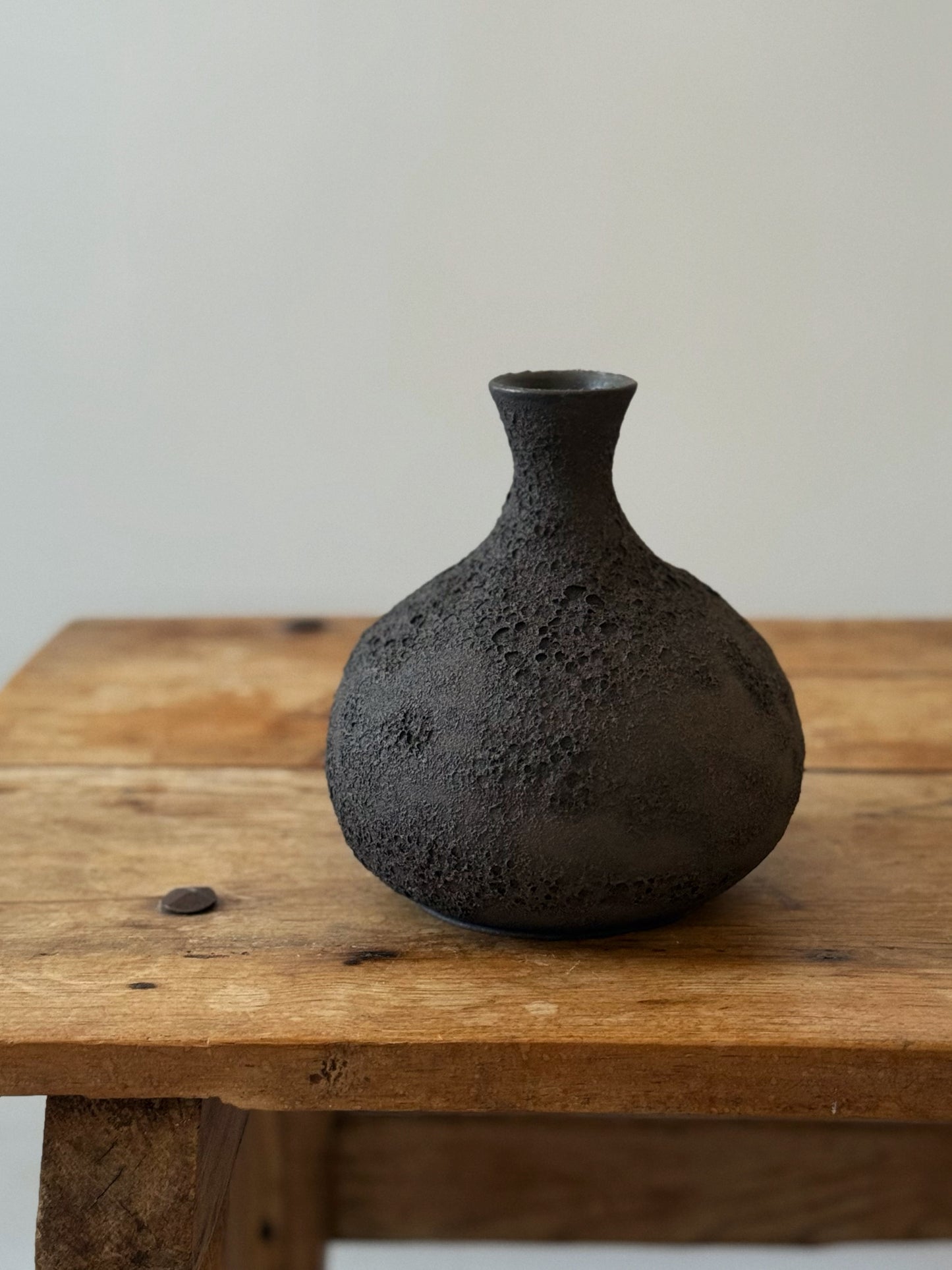 Black Magma Vase
