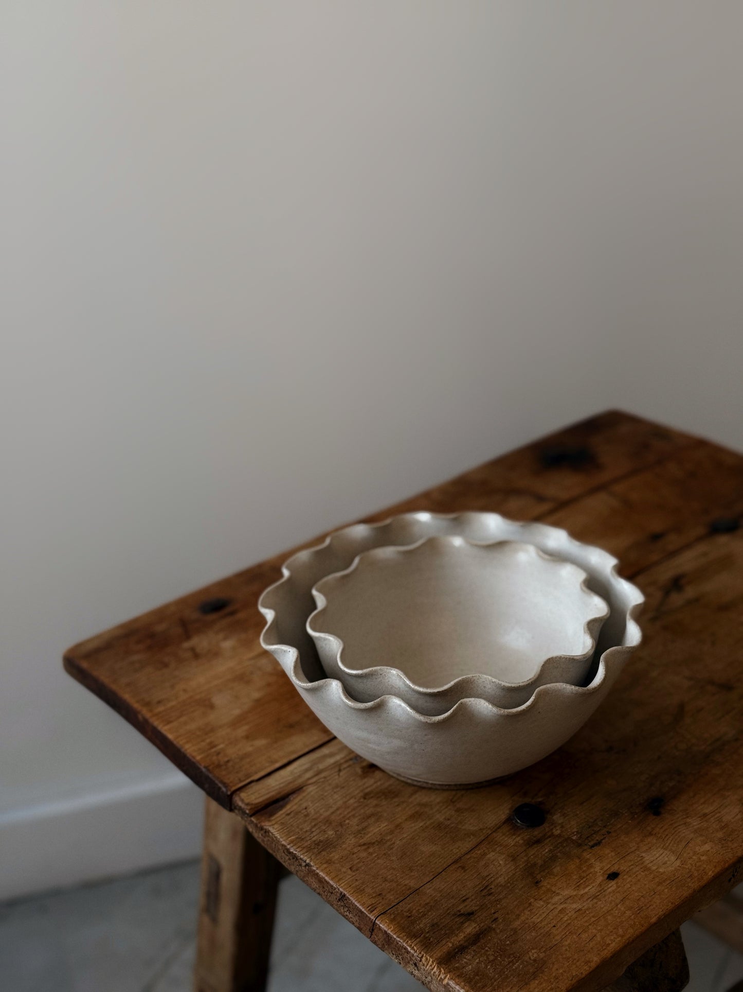 Ruffle Bowl Set