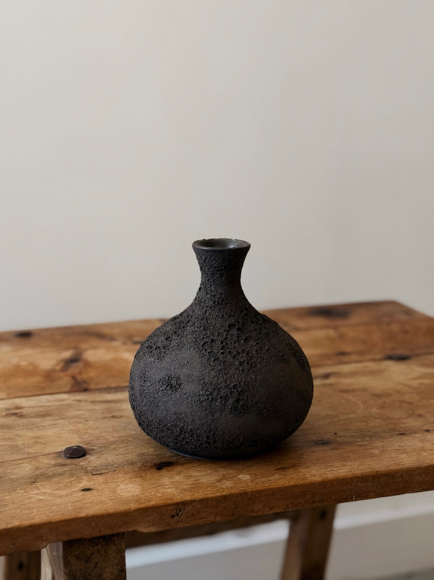 Black Magma Vase