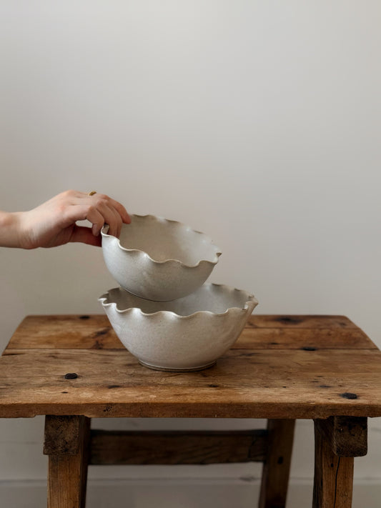 Ruffle Bowl Set
