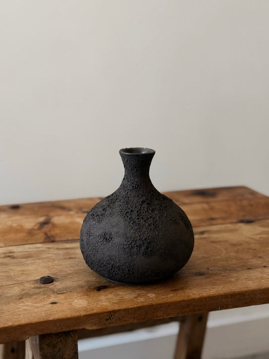 Black Magma Vase